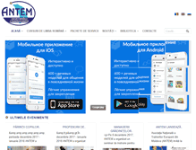 Tablet Screenshot of antem.org